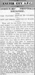 Players refuse to re-sign - Exeter and Plymouth Gazette - Wednesday 01 May 1912 (1).jpg