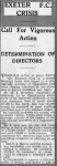 Exeter City FC Crisis - Western Morning News - Saturday 26 January 1935.jpg