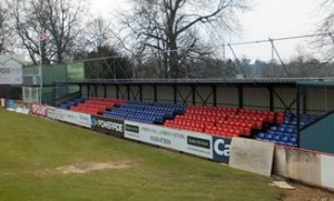 New Stand at Aldershot. Community Stand