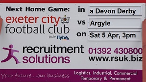 Next Up: Exeter City vs Plymouth Argyle
