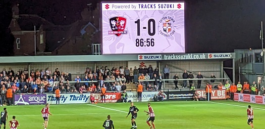 Summary: Exeter City vs Luton Town – League Cup